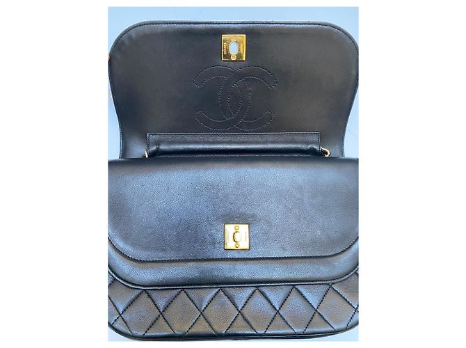 Borse CHANEL Pelle senza tempo/classica Nero - vista 9