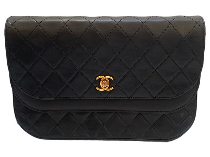 Borse CHANEL Pelle senza tempo/classica Blu - vista 10