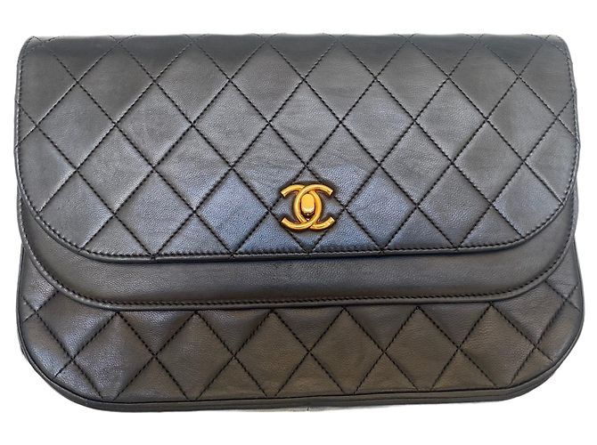 Borse CHANEL Pelle senza tempo/classica Blu - vista 2