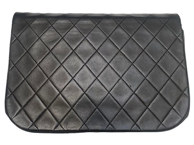 Borse CHANEL Pelle senza tempo/classica Blu - vista 3