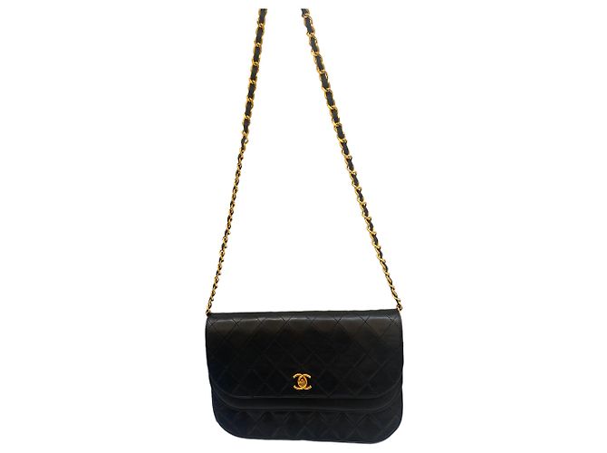 Borse CHANEL Pelle senza tempo/classica Blu - vista 7