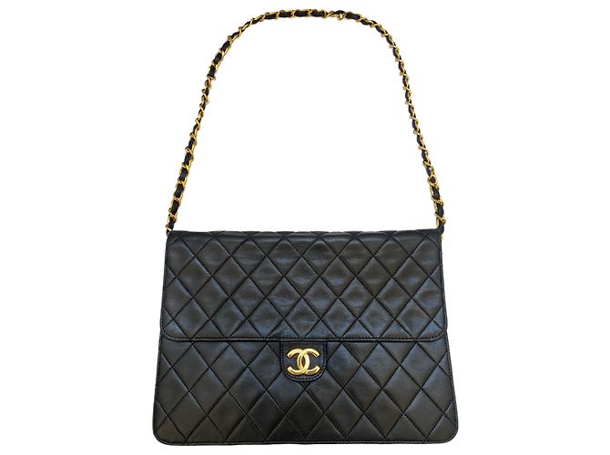 Borse CHANEL Pelle senza tempo/classica Nero - vista 3