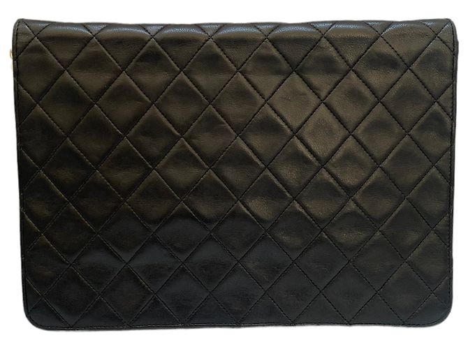 Borse CHANEL Pelle senza tempo/classica Nero - vista 6