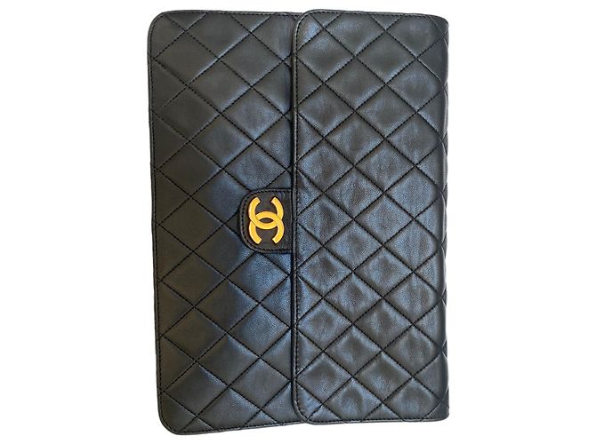 Borse CHANEL Pelle senza tempo/classica Nero - vista 9