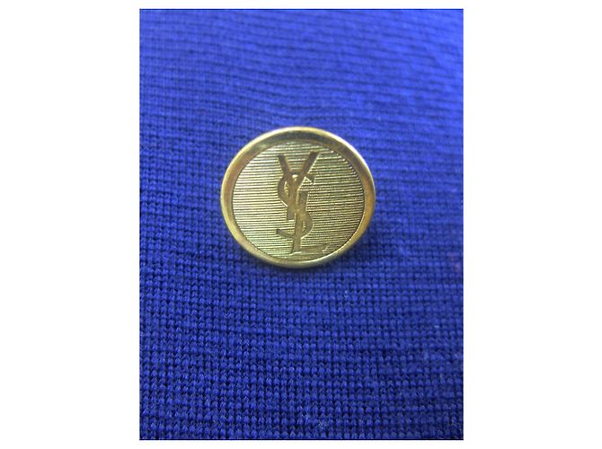 SAINT LAURENT Strick XL Wolle Blau - Ansicht 6