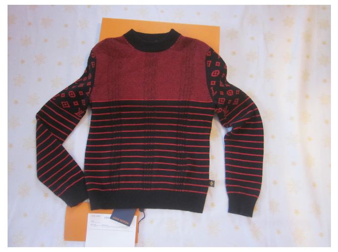 Jersey Louis Vuitton de cachemira rojo Roja - vista 2