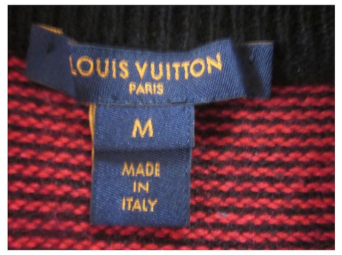Jersey Louis Vuitton de cachemira rojo Roja - vista 3