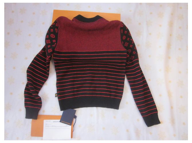 Jersey Louis Vuitton de cachemira rojo Roja - vista 4