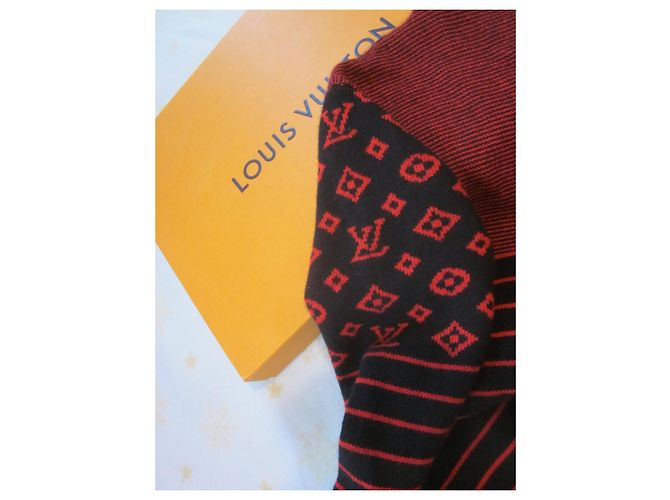 Jersey Louis Vuitton de cachemira rojo Roja - vista 5