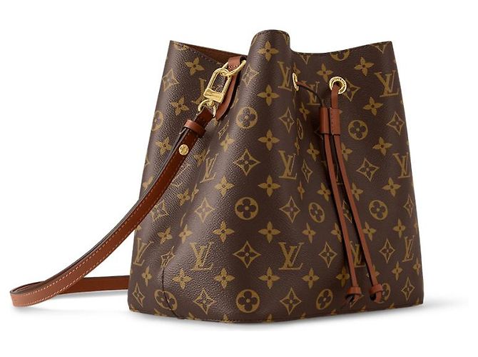 Louis Vuitton NeoNoe Tela Monogramma Marrone - vista 2