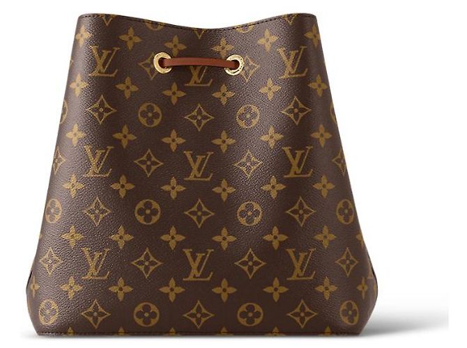 Louis Vuitton NeoNoe Tela Monogramma Marrone - vista 4