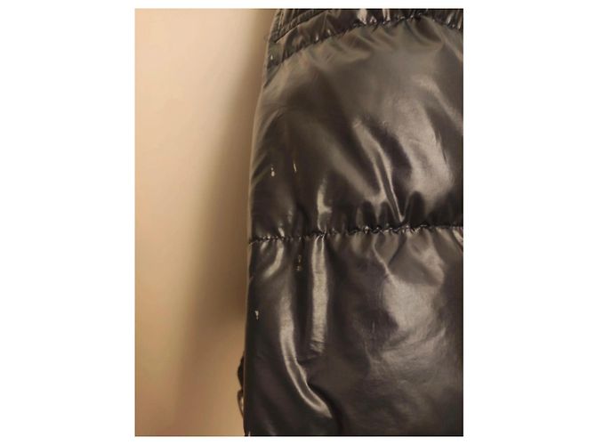 Moncler Jacket Black Polyester Women's Size M - view 12