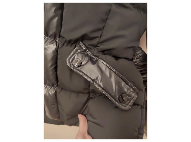 Moncler Jacket Black Polyester Women's Size M - view 5