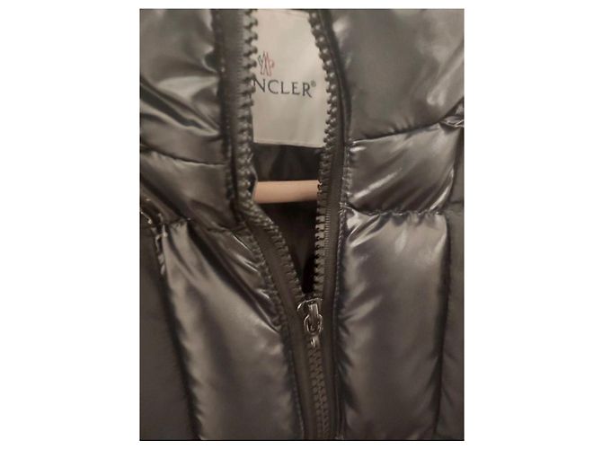 Moncler Jacket Black Polyester Women's Size M - view 8