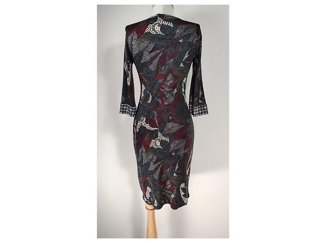 Hale Bob Kleid aus Seide und Polyester Mehrfarben - Ansicht 3