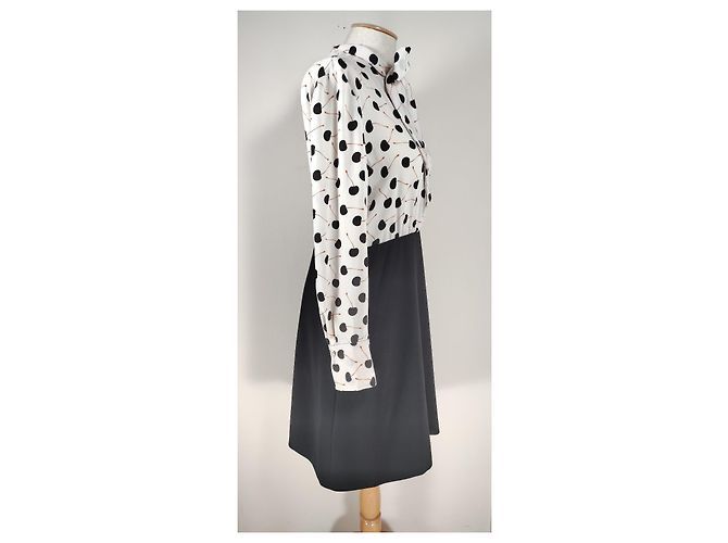 Marc Cain Kleid Mehrfarbig Polyester Mehrfarben - Ansicht 3