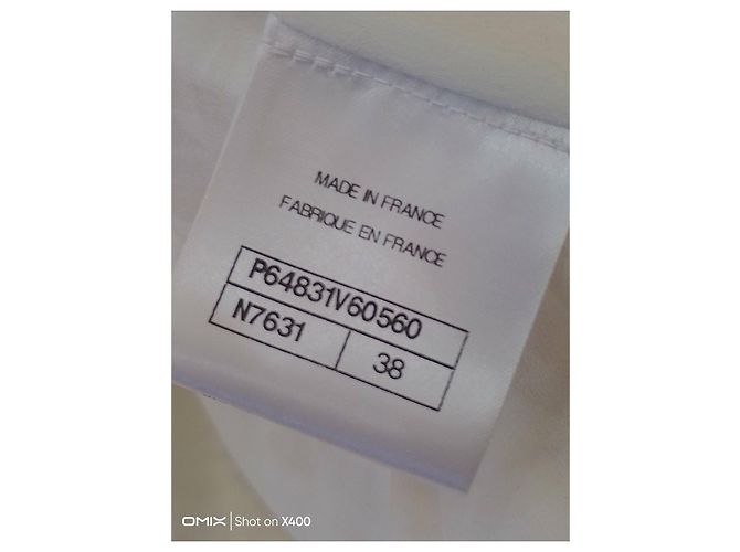 Cambon chanel#blazer#jacke#tuvit#mit rechnung#label#38#m#französisch Schwarz Weiß Creme - Ansicht 10