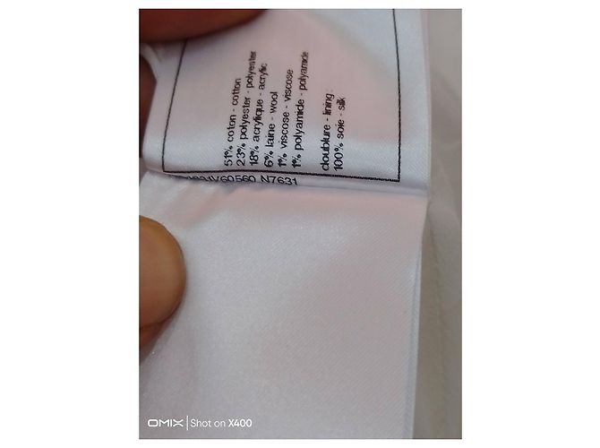 Cambon chanel#blazer#jacke#tuvit#mit rechnung#label#38#m#französisch Schwarz Weiß Creme - Ansicht 8