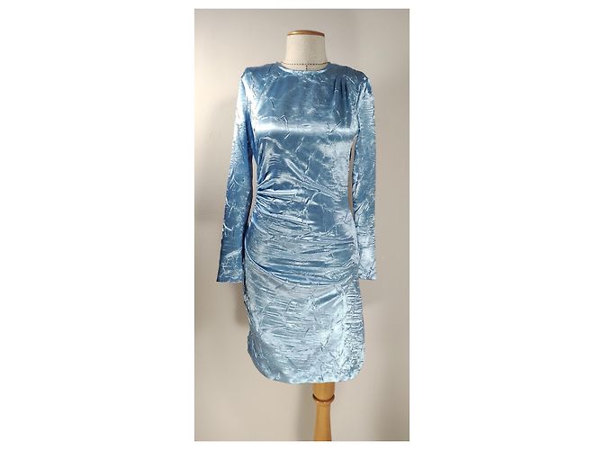 Maje Rilexette Kleid Blau Polyester - Ansicht 2