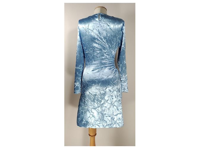 Maje Rilexette Kleid Blau Polyester - Ansicht 7