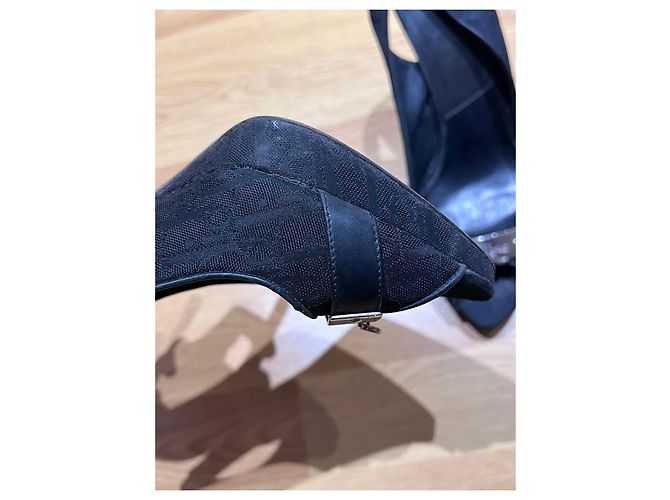 Décolleté Dior in pelle nera 38 Nero - vista 5