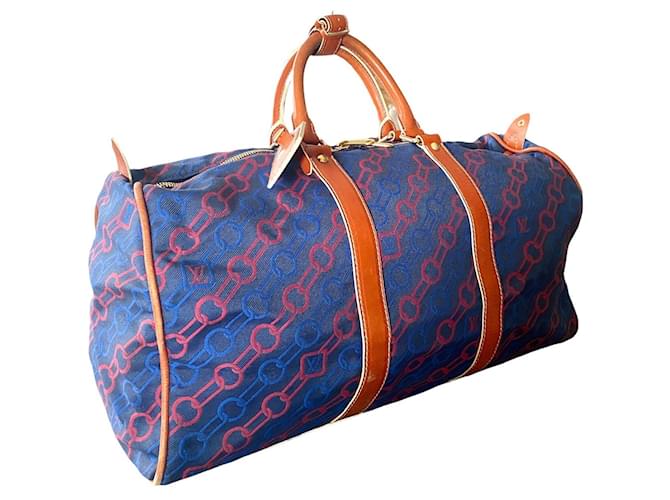 Abbesses Louis Vuitton LV 24H Keepall Ouvrea Multicolore - vista 3