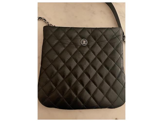 Wallet On Chain Borsa a tracolla Chanel Nero - vista 2