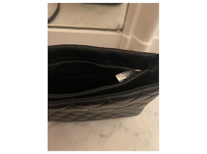 Wallet On Chain Borsa a tracolla Chanel Nero - vista 4