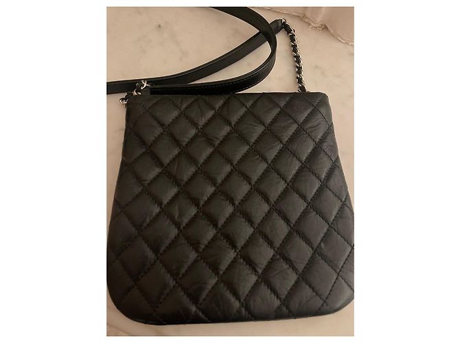 Wallet On Chain Borsa a tracolla Chanel Nero - vista 7