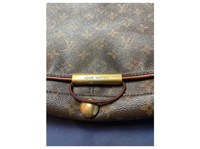 Borsa da viaggio Louis Vuitton Messenger Abbesses Marrone Pelle - vista 15