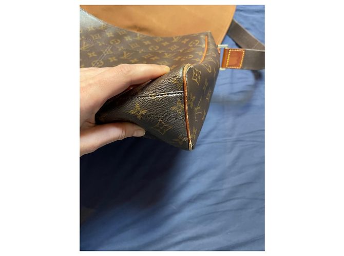 Borsa da viaggio Louis Vuitton Messenger Abbesses Marrone Pelle - vista 6