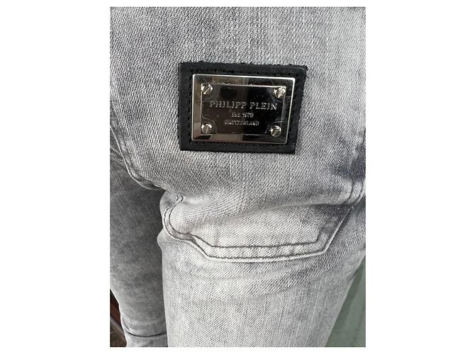 Philipp Plein Jeans Grau Denim XS - Ansicht 5