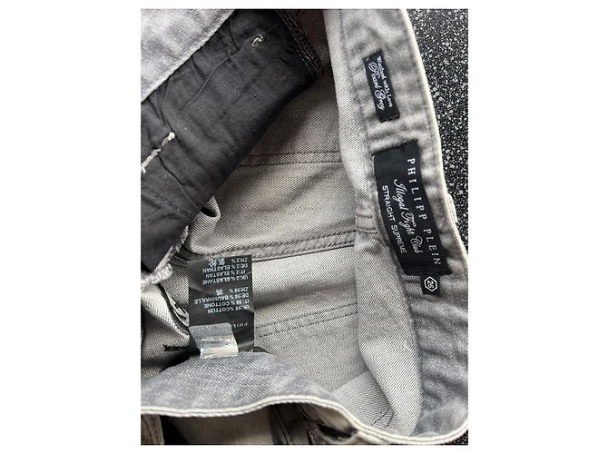 Philipp Plein Jeans Grau Denim XS - Ansicht 7