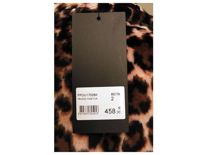 The Kooples Abrigo de piel sintética de leopardo T: 38 Estampado de leopardo - vista 6