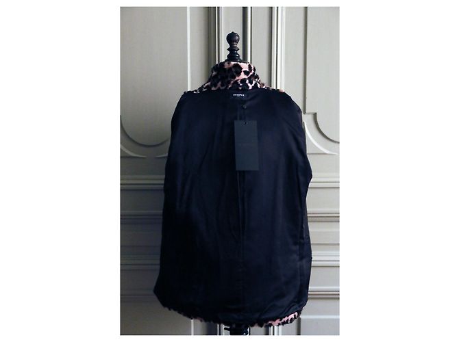 The Kooples Abrigo de piel sintética de leopardo T: 38 Estampado de leopardo - vista 8