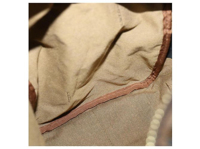 FENDI Zucca Sac à main en toile 2façon Marron Noir Auth 33206 - vue 20