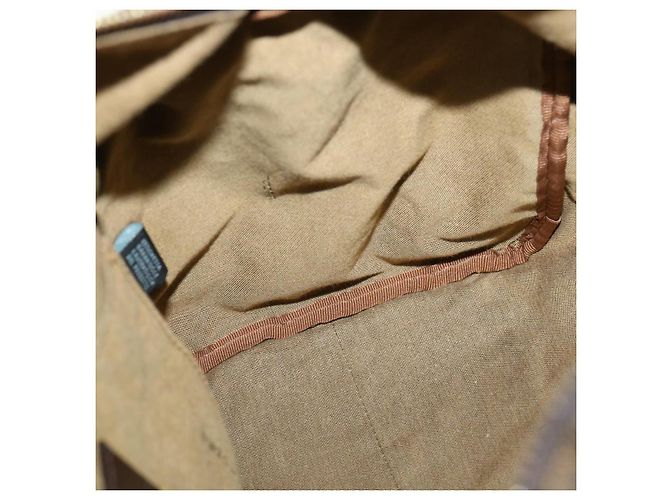 FENDI Zucca Sac à main en toile 2façon Marron Noir Auth 33206 - vue 21