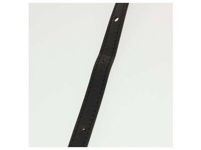 FENDI Zucca Sac à main en toile 2façon Marron Noir Auth 33206 - vue 25