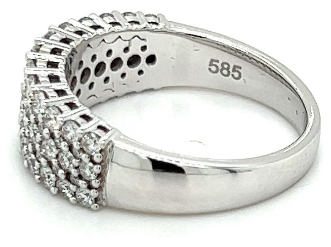 Autre Marque 14kt Weißgold Diamantring 1.00 ct - Ansicht 5