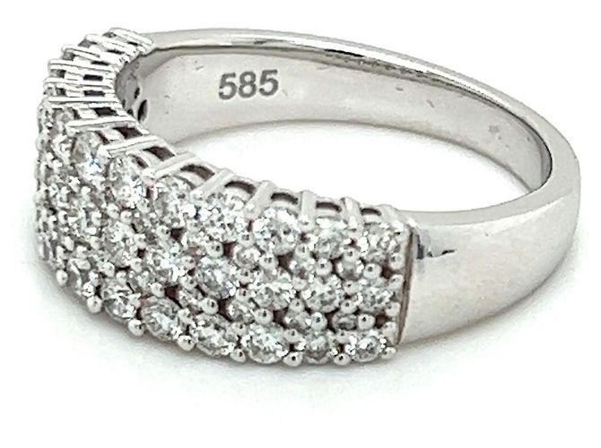 Autre Marque 14kt Weißgold Diamantring 1.00 ct - Ansicht 6