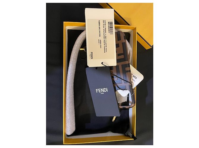 Custodia iPhone Fendi 11 (et 11 professionista) Marrone - vista 5