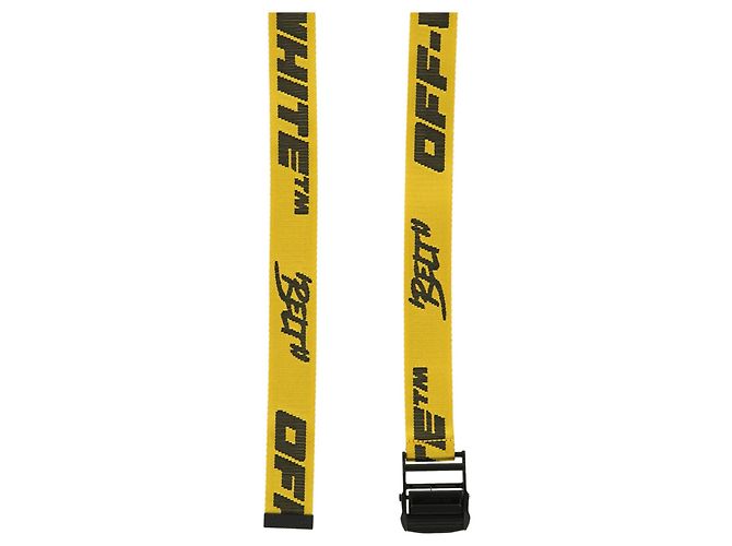 Off White Off-White Quote Tape H35 ceinture - vue 2