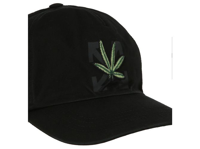 Off White Cappello da baseball con logo Off-White Weed Arrows - vista 2
