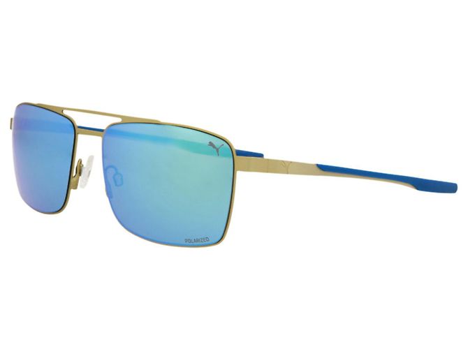 Puma Sonnenbrille aus Metall im Aviator-Stil - Ansicht 2