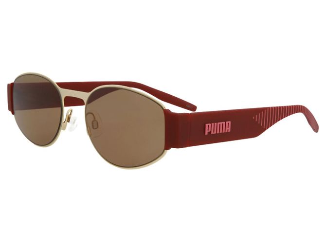 Occhiali da sole rotondi in metallo Puma - vista 2