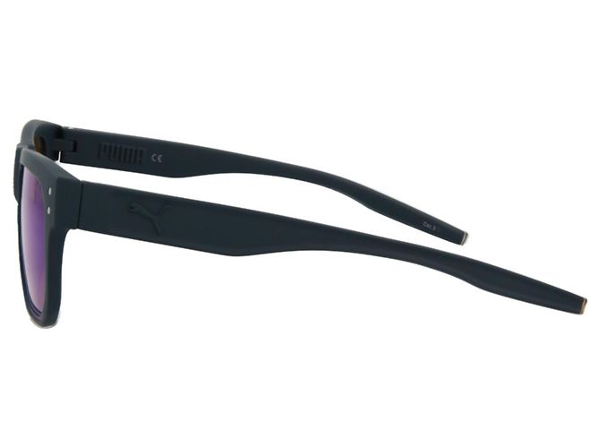 Puma Sonnenbrille aus Gummi mit quadratischem Rahmen - Ansicht 3