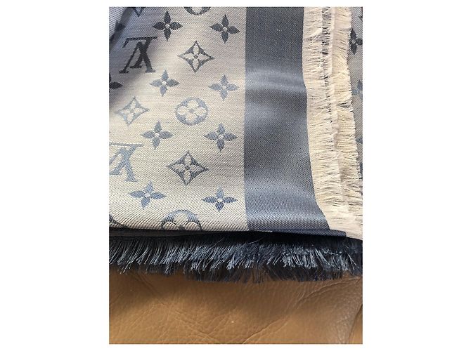Louis Vuitton xaile Azul claro - vista 6