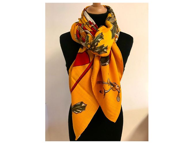 Hermès Collector Shawl: SCHNEE VON GESTERN Mehrfarben - Ansicht 2