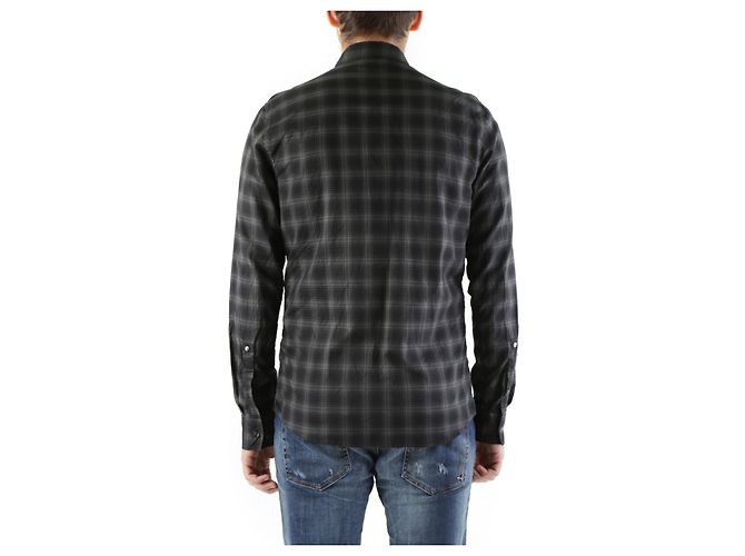 John Richmond Richmond Denim Herrenhemd im schottischen Stil - Ansicht 3