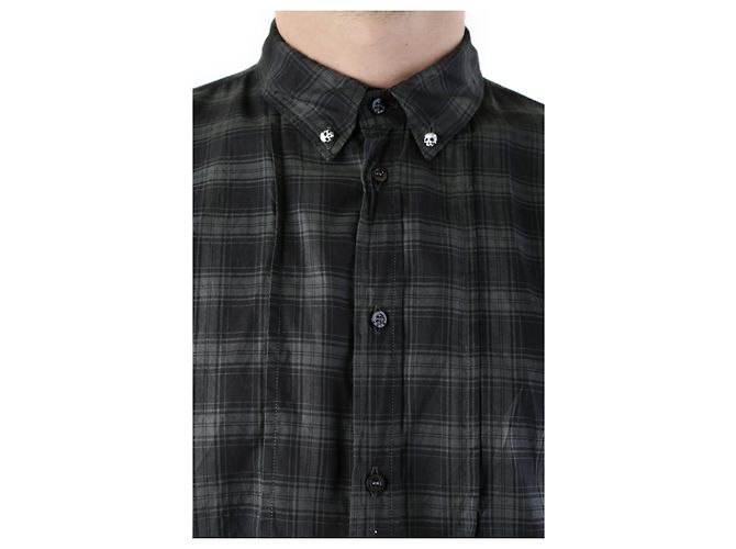 John Richmond Richmond Denim Herrenhemd im schottischen Stil - Ansicht 4
